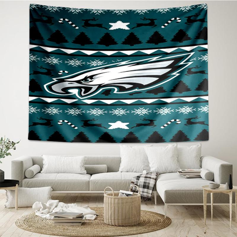 Philadelphia Eagles Tapestry Hanging for Bedroom,Livingroom, Playroom,Decor Art Room Wall Tapestry Holiday and Birthday Gifts