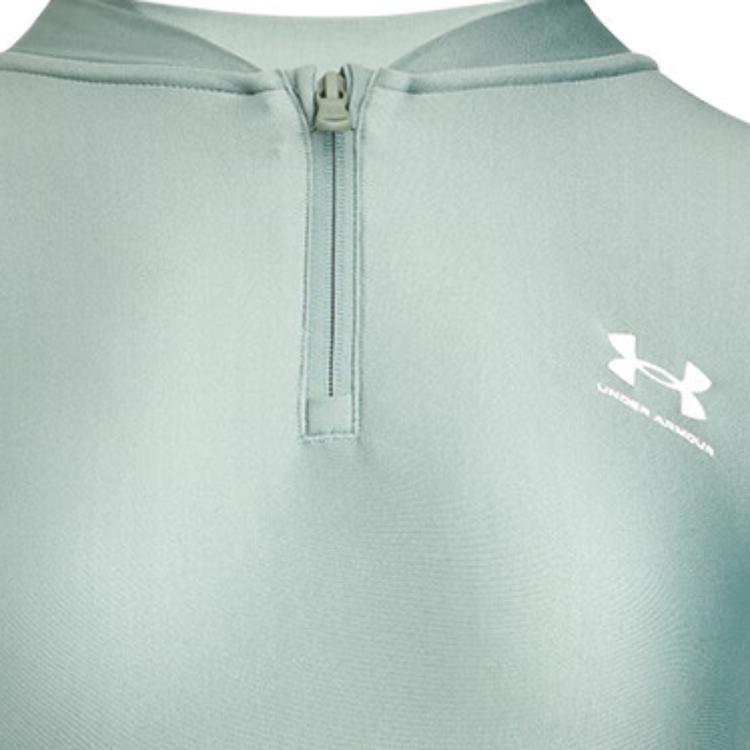 Under Armour HeatGear Logo Comfortable Soft Short Sleeve T-Shirt Women tops Lime-Green 1388692-348