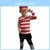 Wally Anime-Charakter Cosplay-Kostüm aus Polyesterstoff für Halloween-Familienverkleidungen