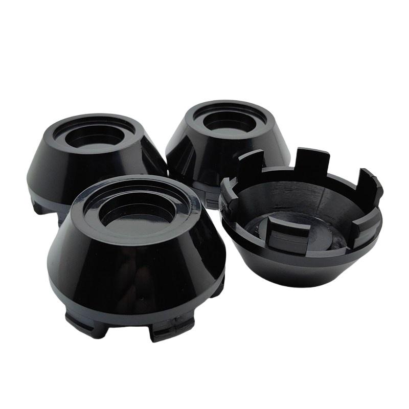 

4Pcs For Nissan Mazda Accessories 64Mm Car Wheel Center Caps With Solid Logo Emblem Logo Rim Hubcap Cover Black
