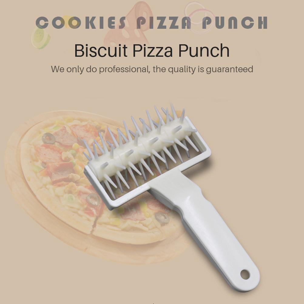 Pastry Pizza Plastic Dough Needle Wheels Roller Bread Hole Punch DIY Baking Tool