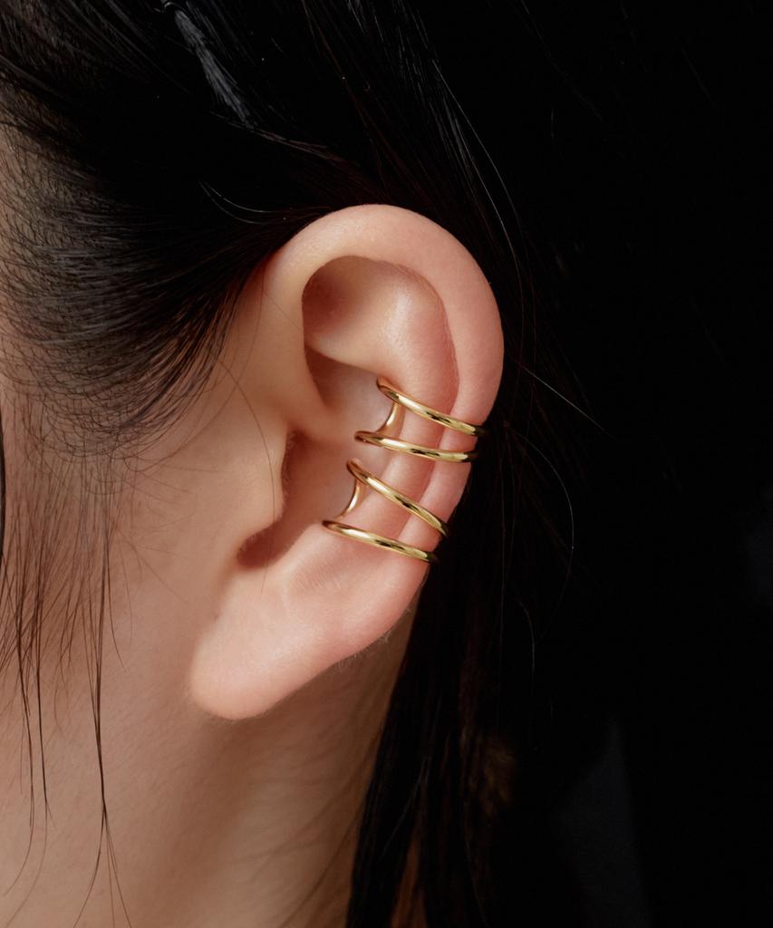 Novice Tokyo Loop Ear Cuff / Gold