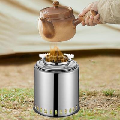 Camping Furnace Support Picnic for Fishing BBQ Outdoor Activities