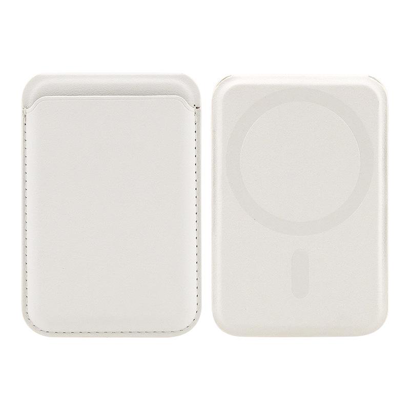 Apple MagSafe Magnetic Card Holder & Adjustable Stand - PU Leather ID Holder for 15 Pro