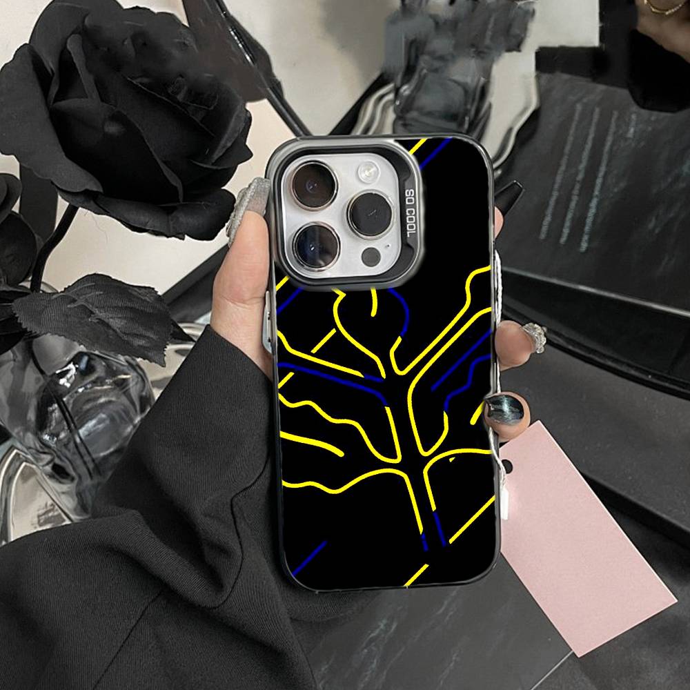 Coole K-Türkei Fenerbahce-Muster Handyhülle Für iPhone 17,16,15,14,13,12,Pro MAX Schwarz Matt Stoßfeste Abdeckung