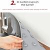 Fast Self-Draining Silicone Faucet Draining Pad Non-Slip Sink Splash Guard  Dish Soap Holder