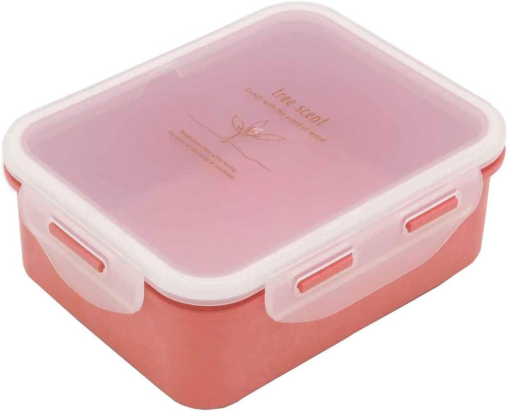 OSK Food Container Hinoki No Pla Pink PCL-8