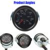 2" 52Mm Mechanical 40-130Celsius/110-265℉ Water Temp Gauge 12V Water Temperature Gauge Car Meter With Sensor Npt 1/2