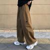 Plus Size Japanese-Style Retro Wide-Leg Work Pants for Women - Spring Collection