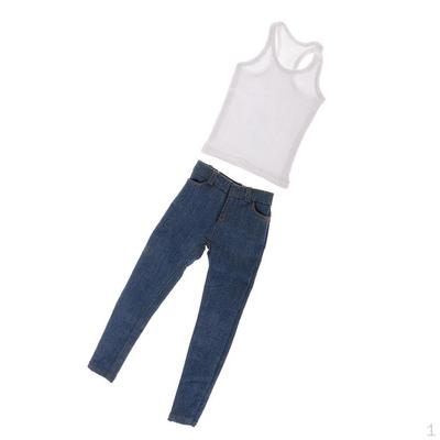 1/6th Men' Blue Jeans Fit For 12'' Male Body Toys