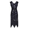 Elegant Gatsby Flapper Beaded Vintage Fringe Sequin Sleeveless Women Party Dresses For Timeless Style