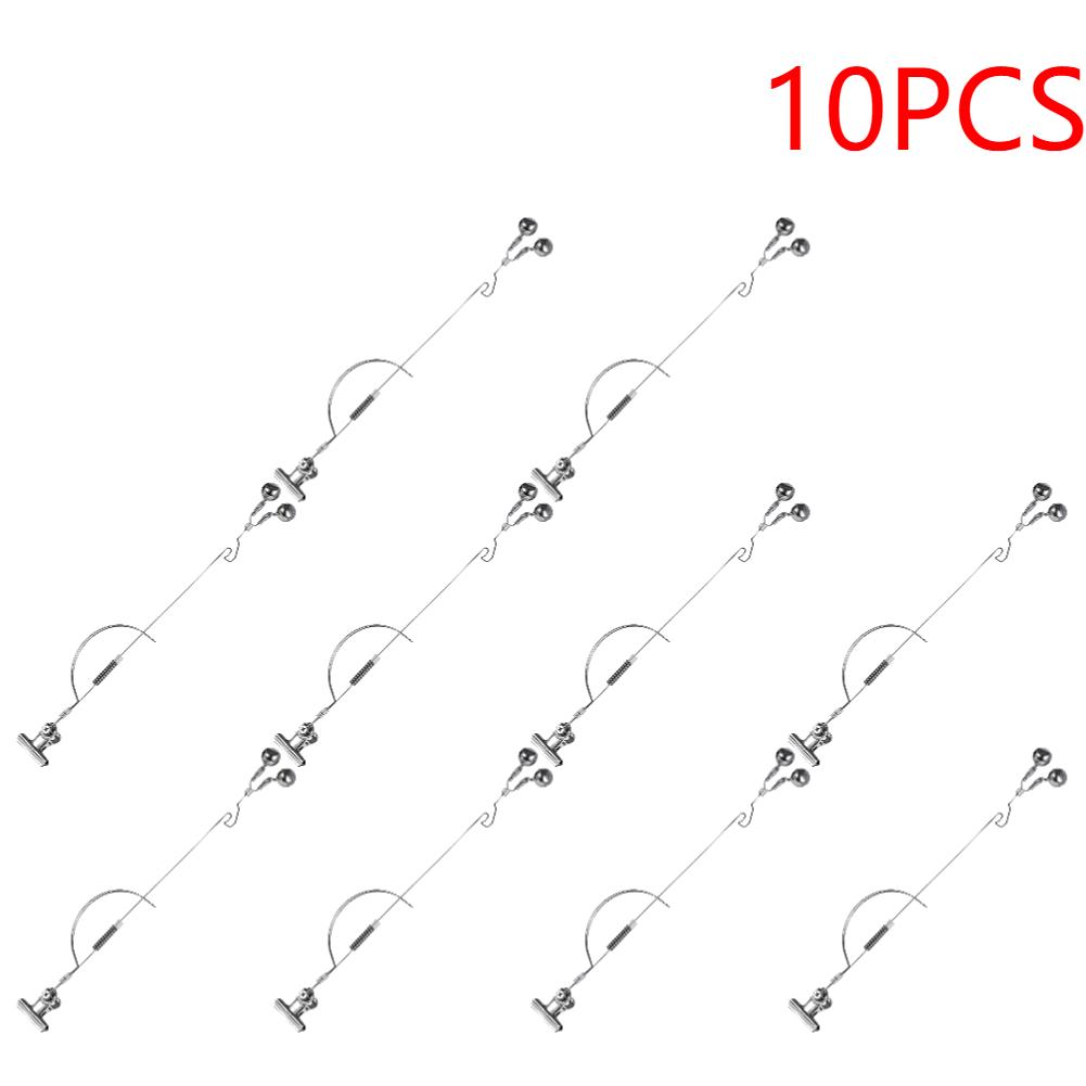 Fishing Rod Bite Bait Alarm Stainless Steel Night Fishing Alarm Bells Carp Tackle Anti-corrosion Anti-rust Fishing Equipment