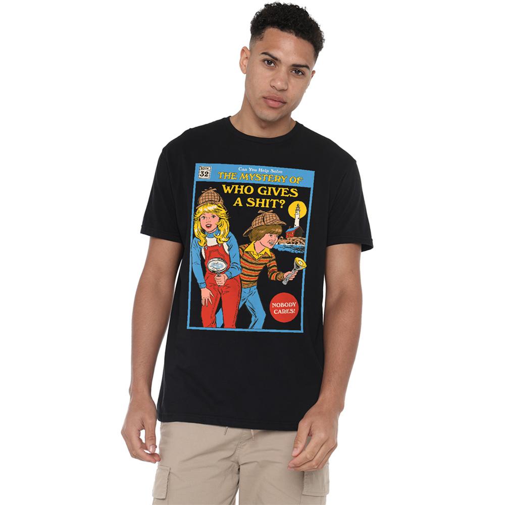 Steven Rhodes Unisex Adult Who Gives A Shit T-Shirt