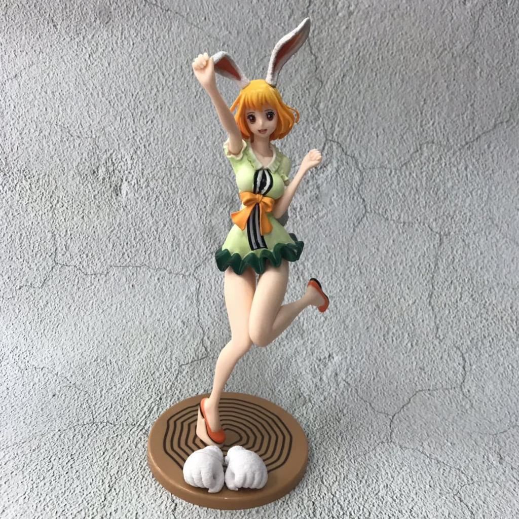 Limit Cheap Anime One Piece Carrot Rabbit Figure Model Toys 25cm