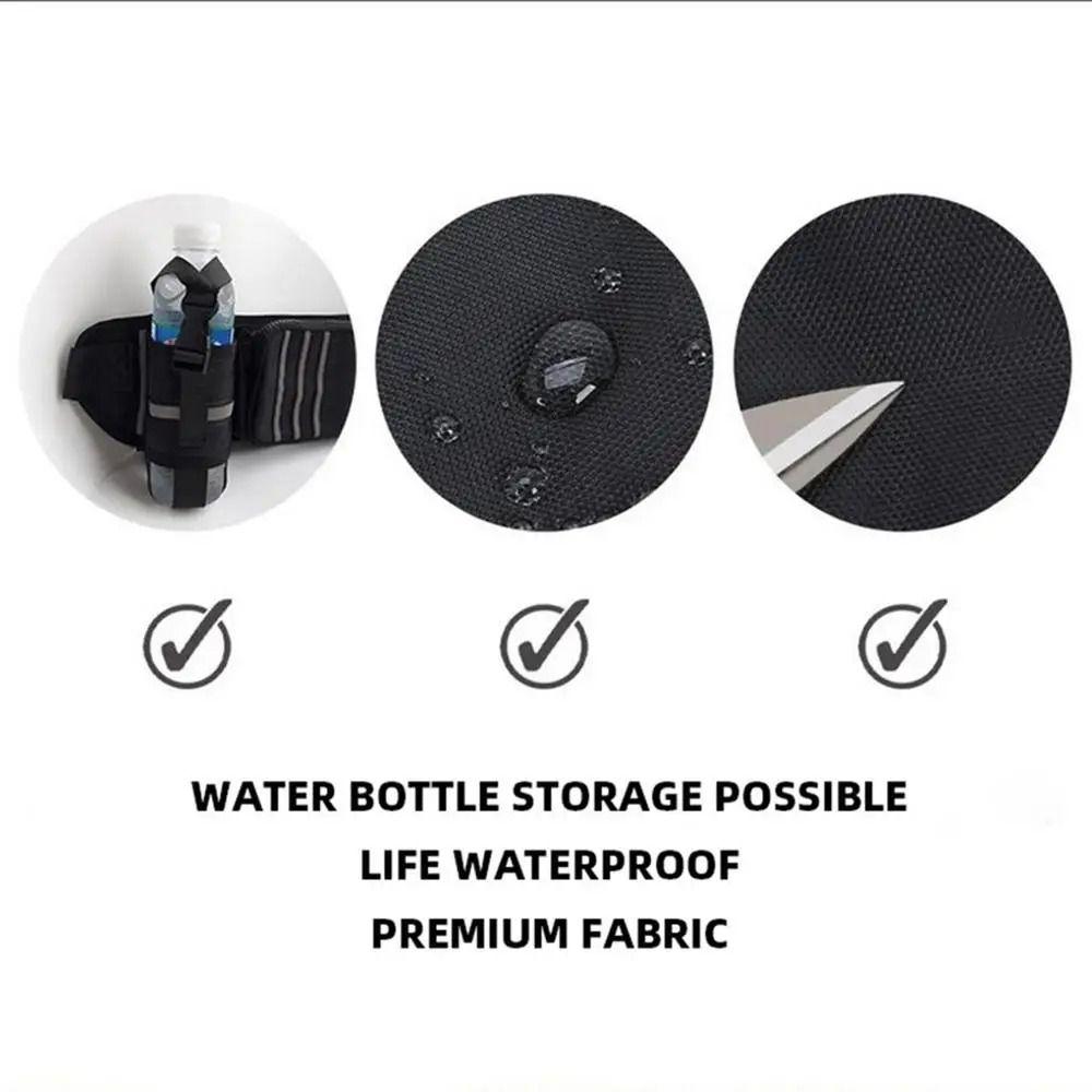 Large Capacity Running Belt Pack Waterproof Running Crossbody Bags  Hiking Sports Travel