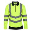 Regatta Professional Unisex Adult High-Vis Long-Sleeved Polo Shirt