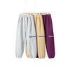 Spring and Autumn Crawler K-style Kids Casual Mid Waist Pants Children's Zipper Cargo Pants Boys' Pure Color Sports Pants