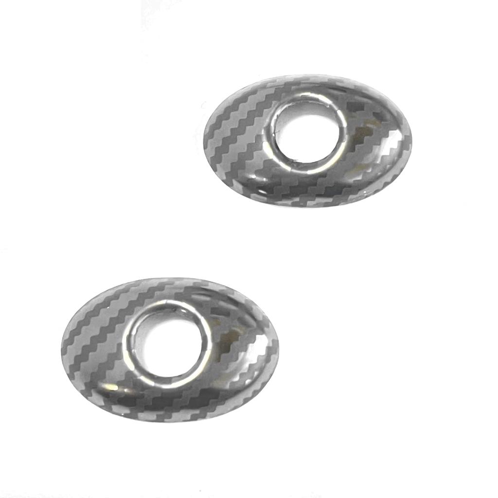 CGP CGP-6630 Stainless Steel Carbon Handle Door Lock Frame Cover Door Lock Pin Trim