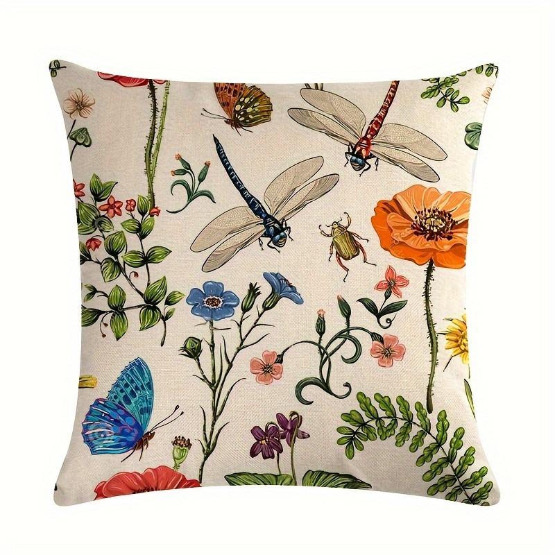 Natural Scenery on Pillowcases Cover Bedroom Sofa Decoration Polyester Cushion Cover with Zipper
