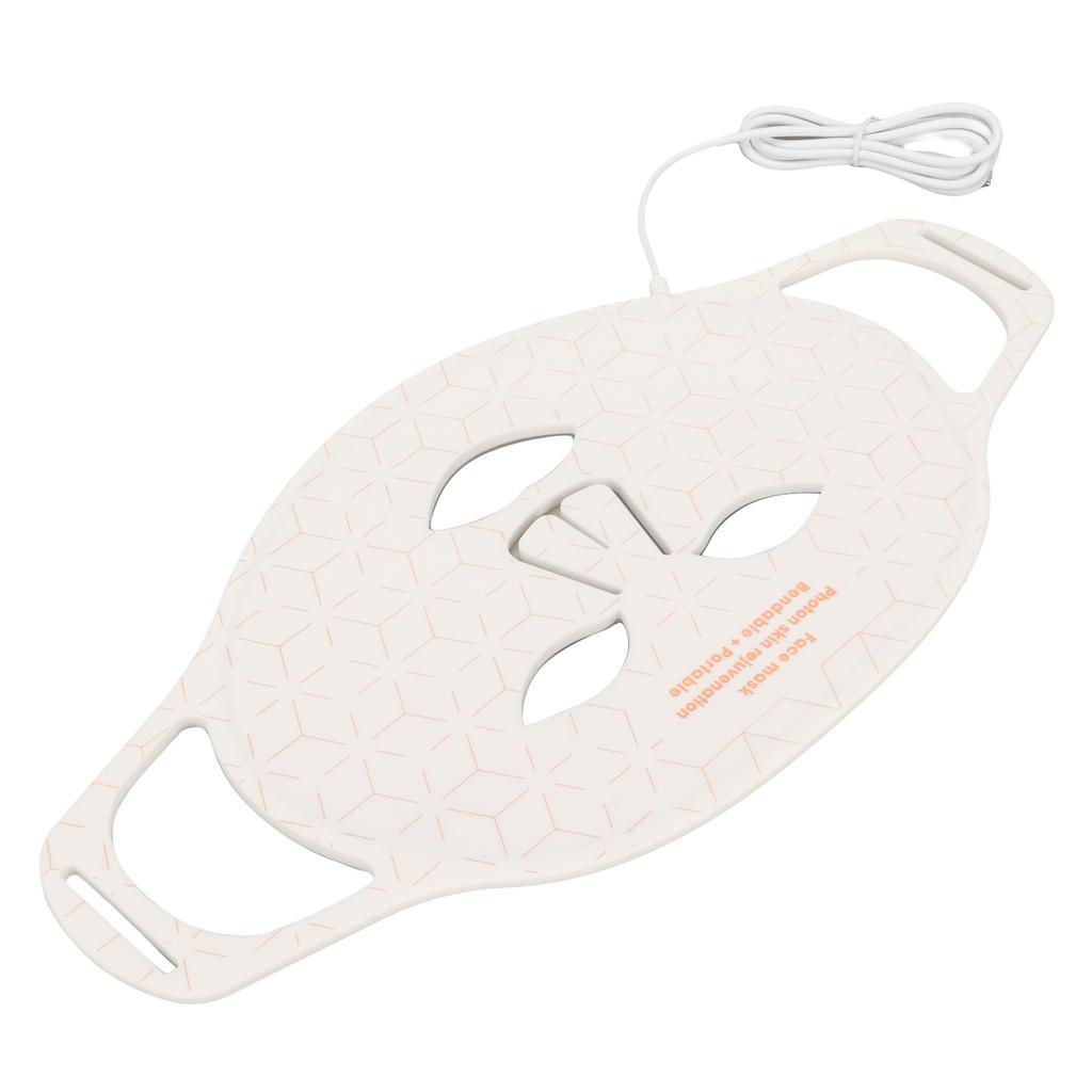 Silicone LED Photon Face Cover Red Blue LED Skin Rejuvenation Face Cover Beauty Device for Skin