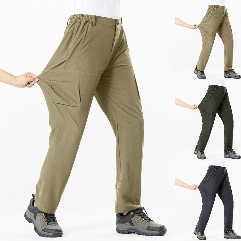 Outdoor Trousers Men's Workshops 600D Scratching Nylon Fabric Wear/Scratch Package Casual Work Pants