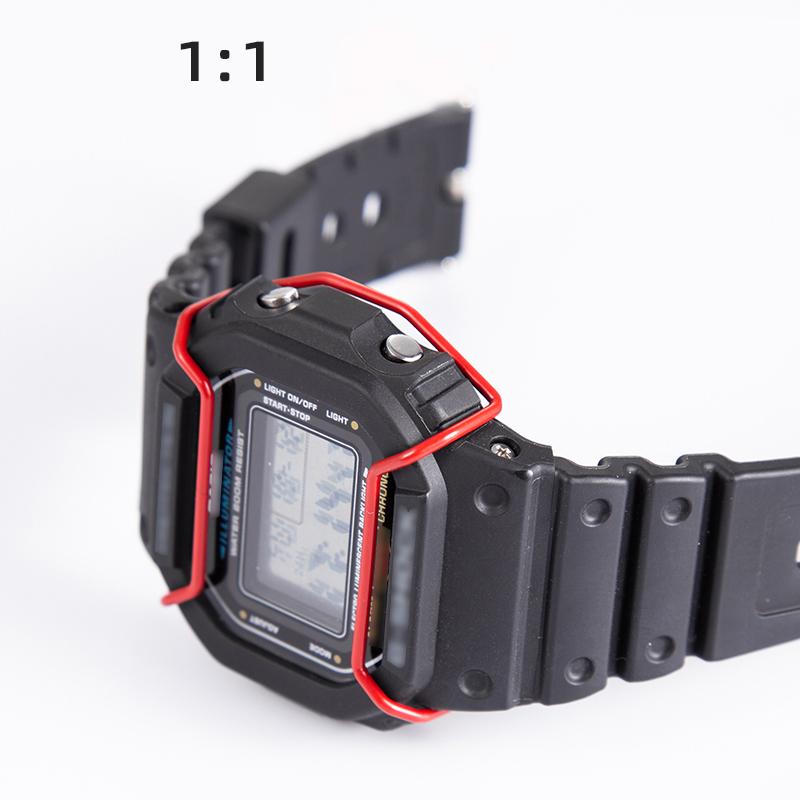 Uhr Bumper für Casio DW5600 DW5610 GW-B5600 GW-5000 Kollisionsschutz Persönlichkeit Modifiziert Solide Schmiedung Schutzleiste