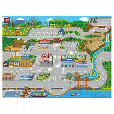 TAKARA TOMY "Tomica Leisure Map" Miniature Car Toy, Unisex, Ages 3 and Up, Meets Toy Safety Standards
