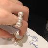 2024 New Pearl Ring For Women Elegant Design Versatile Adjustable Finger Ring