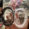 Lightweight Transparent Bag Charm with Built In Charger for Convenience