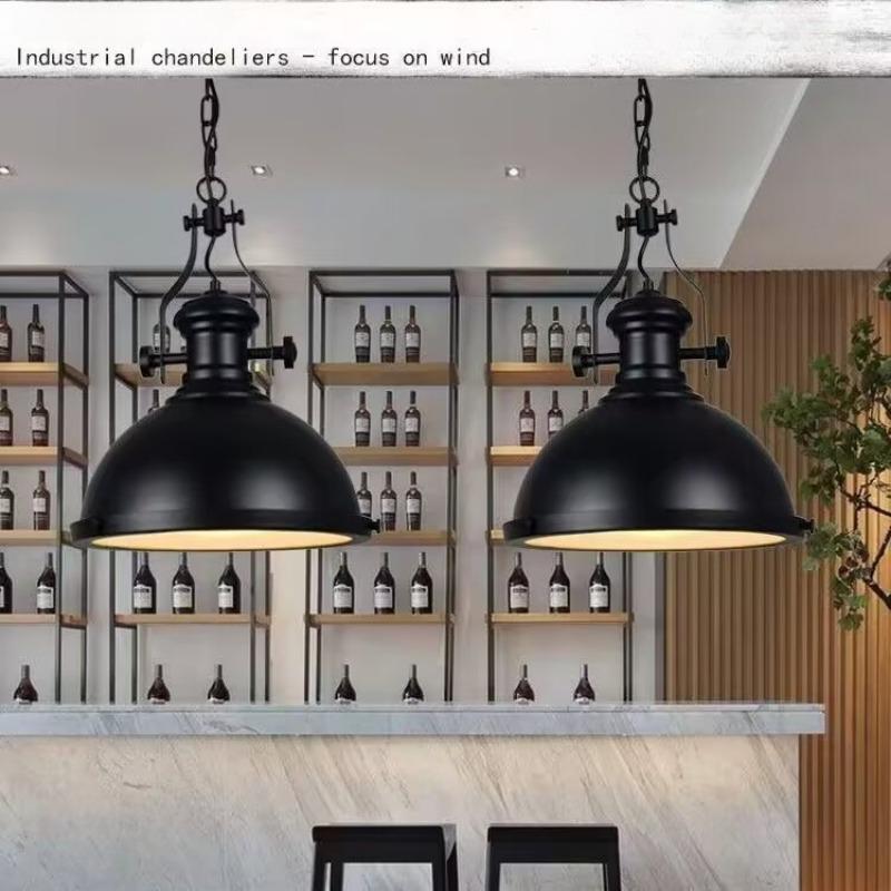 Retro Průmyslová Závěsná Svítidla Moderní Interiérová Dekorace Led Lampa do Ložnice Jídelny pro Bar Stropní Lustr