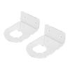 2PCS Basket  Holder Wall Mount Acrylic Clear Base  Wall Storage Stand Display Rack for Small  S
