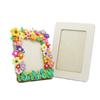 10Pcs Craft Ready Unfinished Wood Photo Frame Picture Frame for Display