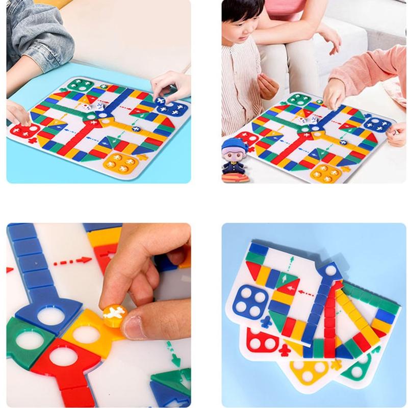 Flying Chess Silicone Mould Chess Pieces Epoxy Casting Mold for DIY Personalized Gifts Family Board Games DIY Craft Tool