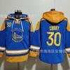 2026 Rugby Fleece Hoodie Warriors 30 Embroidered Jersey Winter Warm Team Sportswear