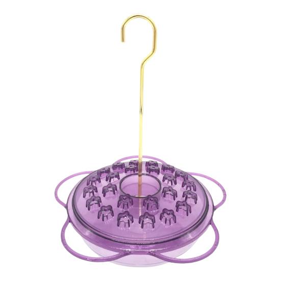 Hummingbird Feeder for Outdoor Hanging Plastic Wildbird Feeder with 24 Feeding Ports And Perch for Outside Patio Garden Lawn Decor