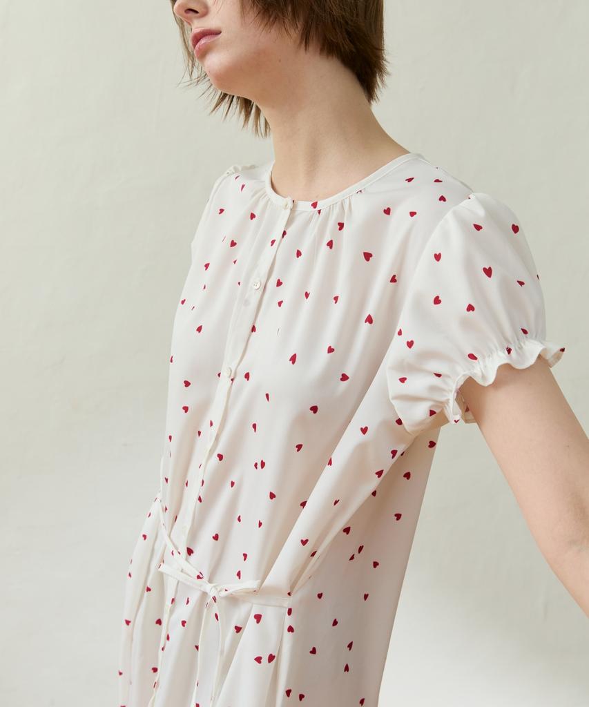 Wioi Love Shirt Dress_Heart