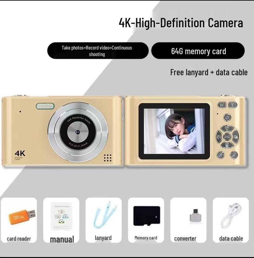 HD Entry-Level Portable Instant Camera for Students & Parties