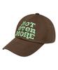 Nasibeunmoeo Point Line Ball Cap Brown