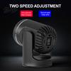 12v Car Interior Heater Portable Defroster, 12V Compact Electric Heating Fan for Fast Window Defroster Auto Windshield Defogging, Desktop Space