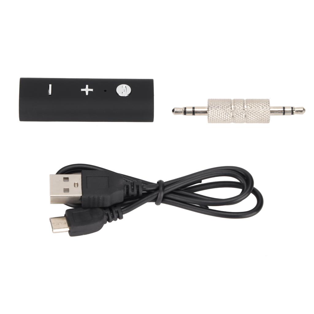 Bluetooth Receiver Noise Cancelling Portable AUX Bluetooth 5.0 Adapter for Car Home Stereo Speaker Wired Headphones