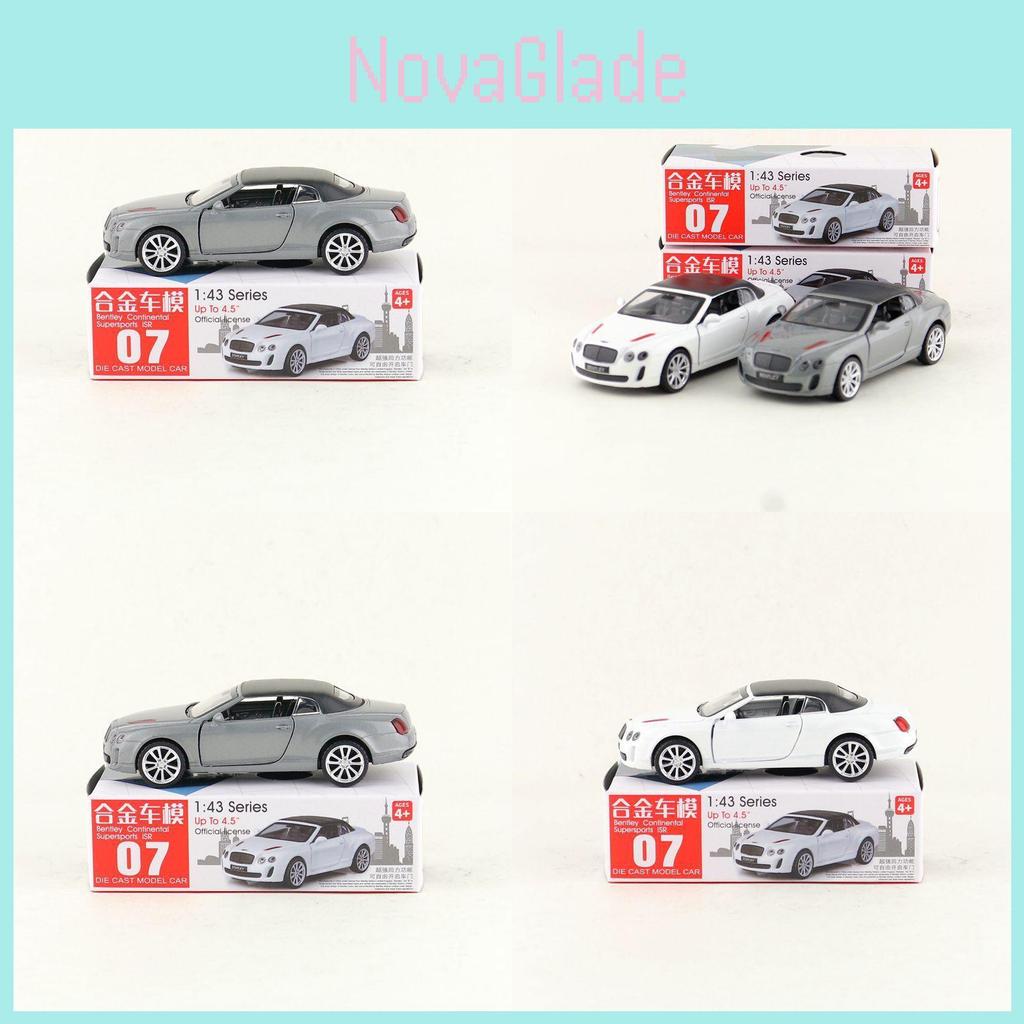 Alloy Bentley Continental Isr Car Model For Children Kids Toy Gift Backward Inertia Control