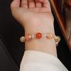 Natural crystal bracelet strawberry crystal bracelet Bangles Women Fashion Jewelry accessories Gift