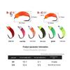 Colorful Nymph WY531 Fly Fishing and Ice Fishing Lure Hook