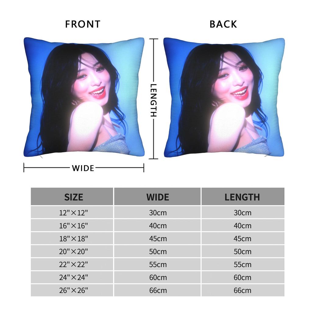Singer A-AHYEON Pillow Case Soft Pillow Cover For Couch Sofa Bedroom Morden Pillowcases