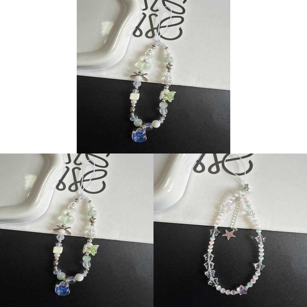 Pvc Mobile Phone Strap With Star Trail Design For Stylish Daily Use