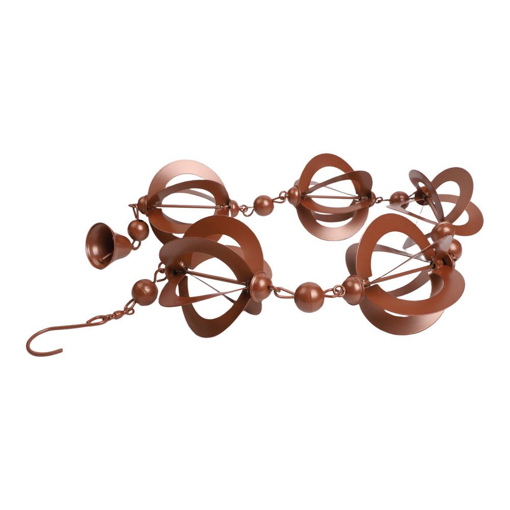 

Rainwater Chain with Bells for Garden Decoration and Water Runoff Management Made from Metal Length About 108cm China Mainland