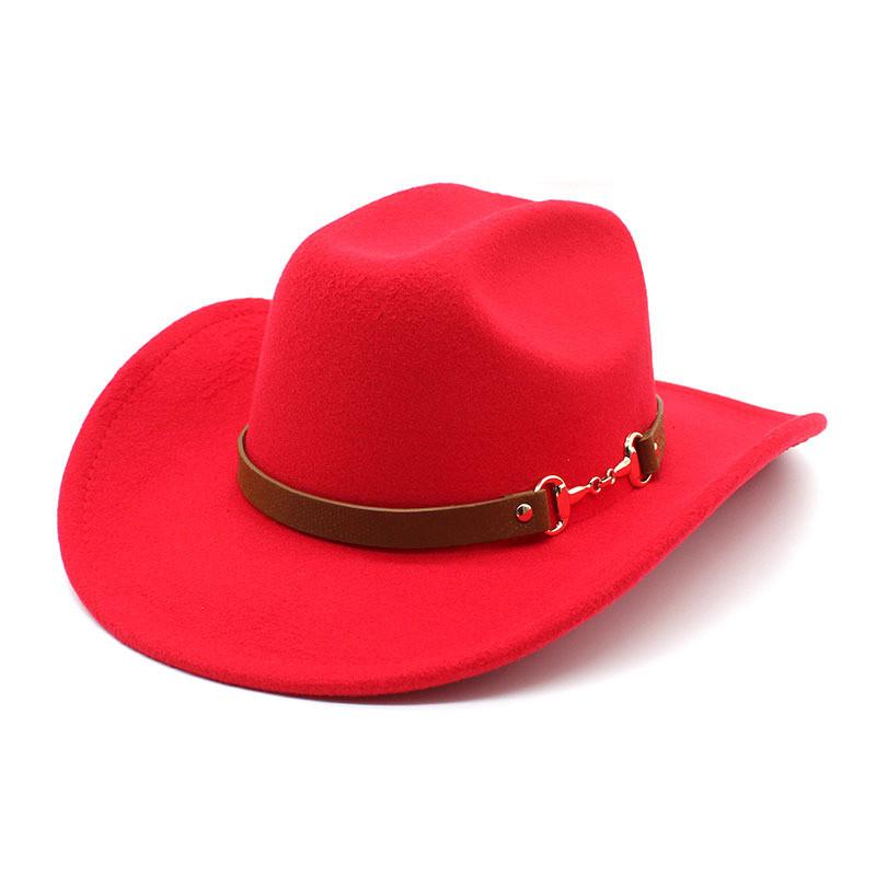 Traditional Tibetan Style Western Cowboy Hat With Wool Felt For Men And Women Summer Sun Protection