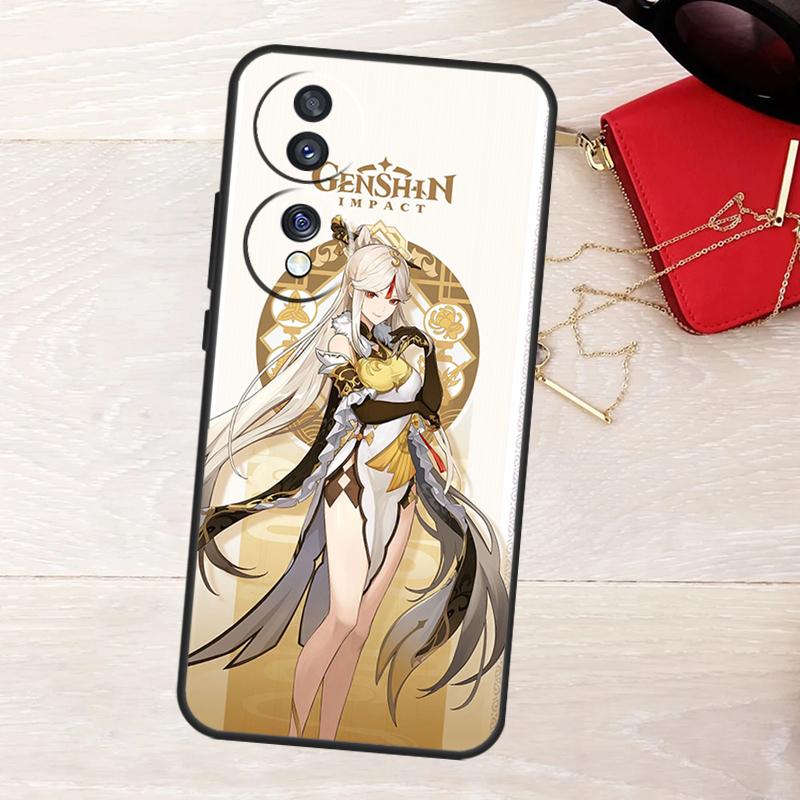 

Genshin Impact NingGuang Case For Honor Magic 8 5 6 7 Lite 50 70 90 200 400 Pro X8b X8c X9a X9b X9c X9d Win RT Cover Honor Magic5 Lite