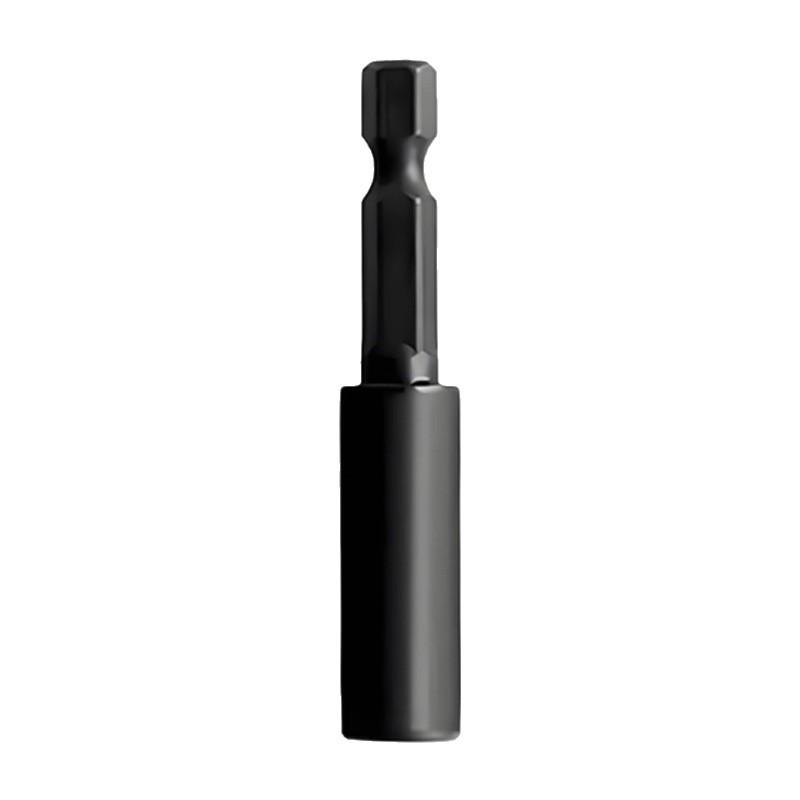 60mm Strong Magnetic Blackened Stainless Steel Screwdriver Bit Holder - Impact Resistant, Split/Integrated Type