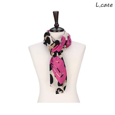 Elkate Women's Muffler LDR129 Women's Leopard Print Long Scarf